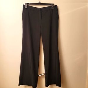 Kim Kardashian Women's Wide Leg Trousers, Black, Size 12